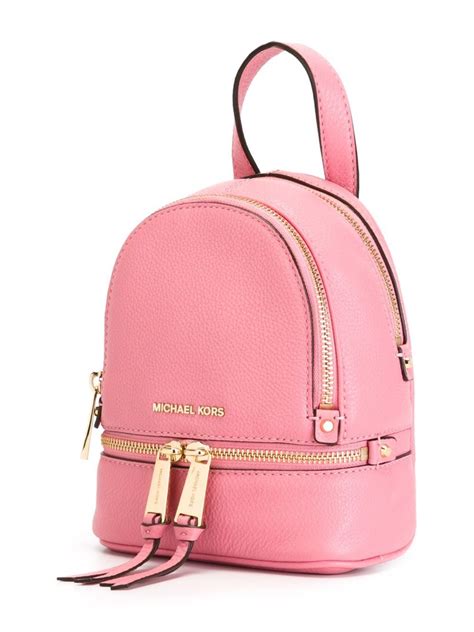 pink mini backpack michael kors|michael kors pink suitcase.